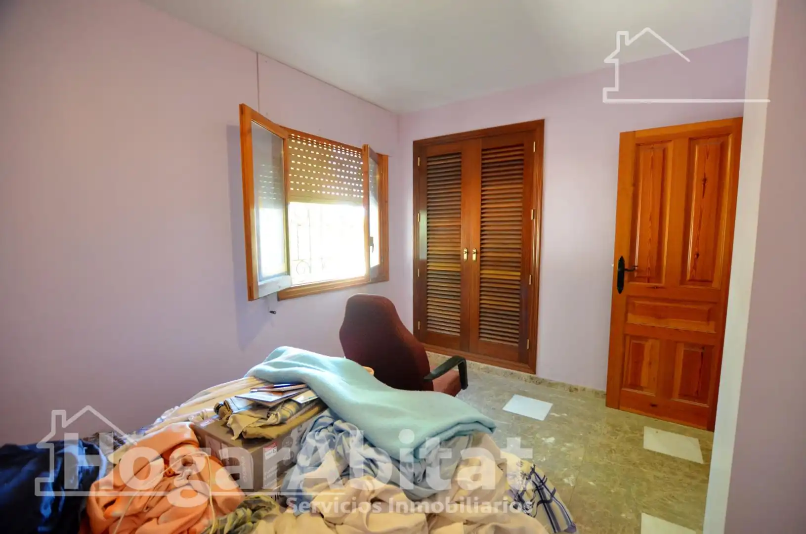 Schlafzimmer von Haus oder Chalet zum Verkauf in Mutxamel mit Heizung, Privatgarten und Terrasse