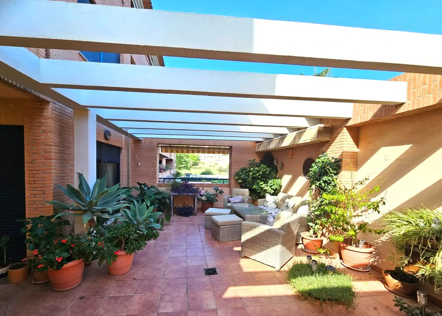 Terrace of Flat for sale in Jávea / Xàbia  with Air Conditioner, Heating and Private garden