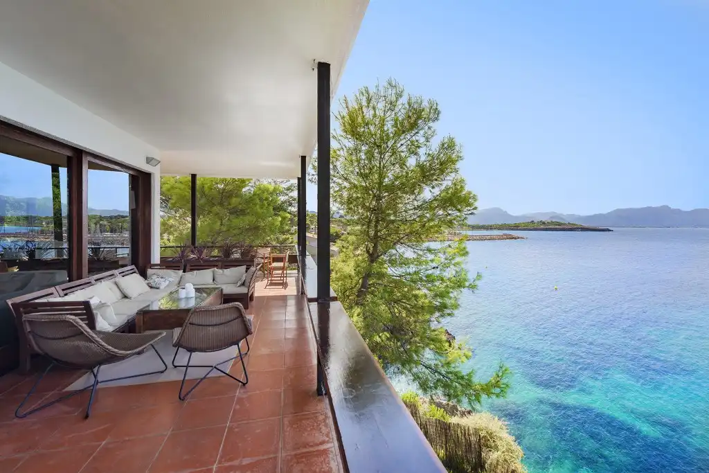Terrassa de Casa o xalet en venda en Alcúdia amb Jardí privat, Terrassa i Piscina