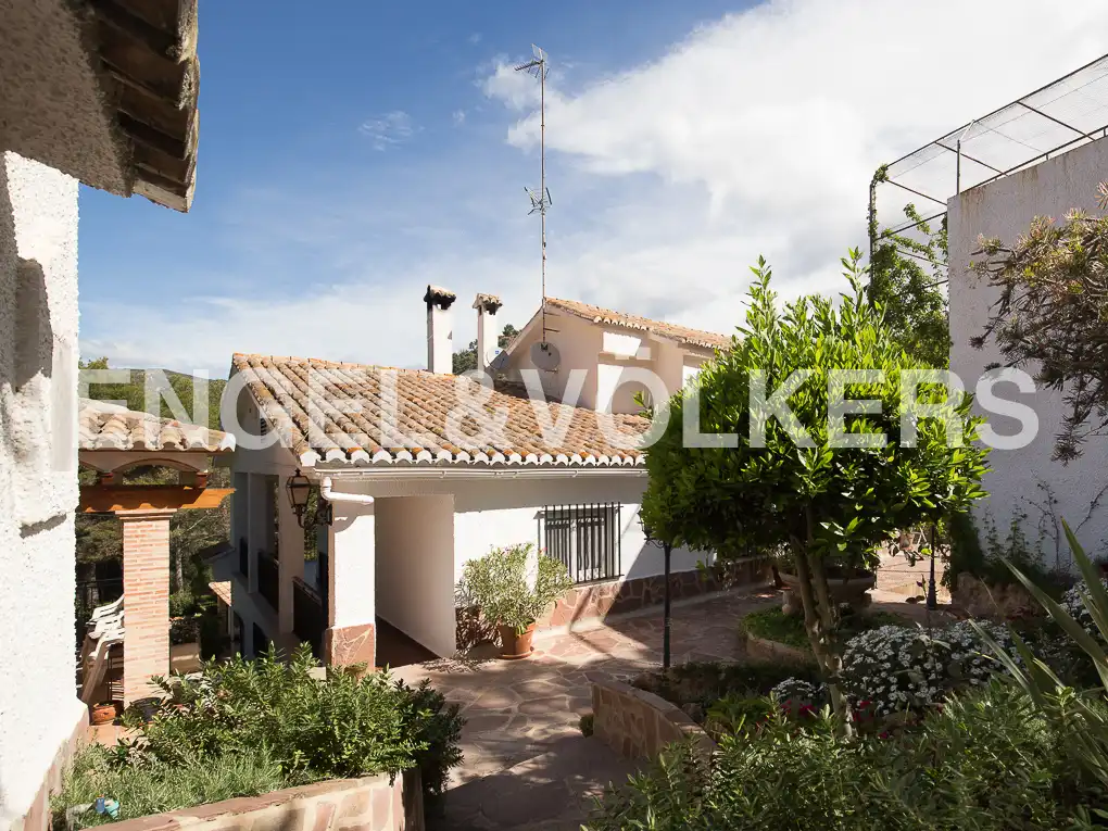 Exterior view of Houses for sale in Náquera  with Air Conditioner, Heating and Private garden