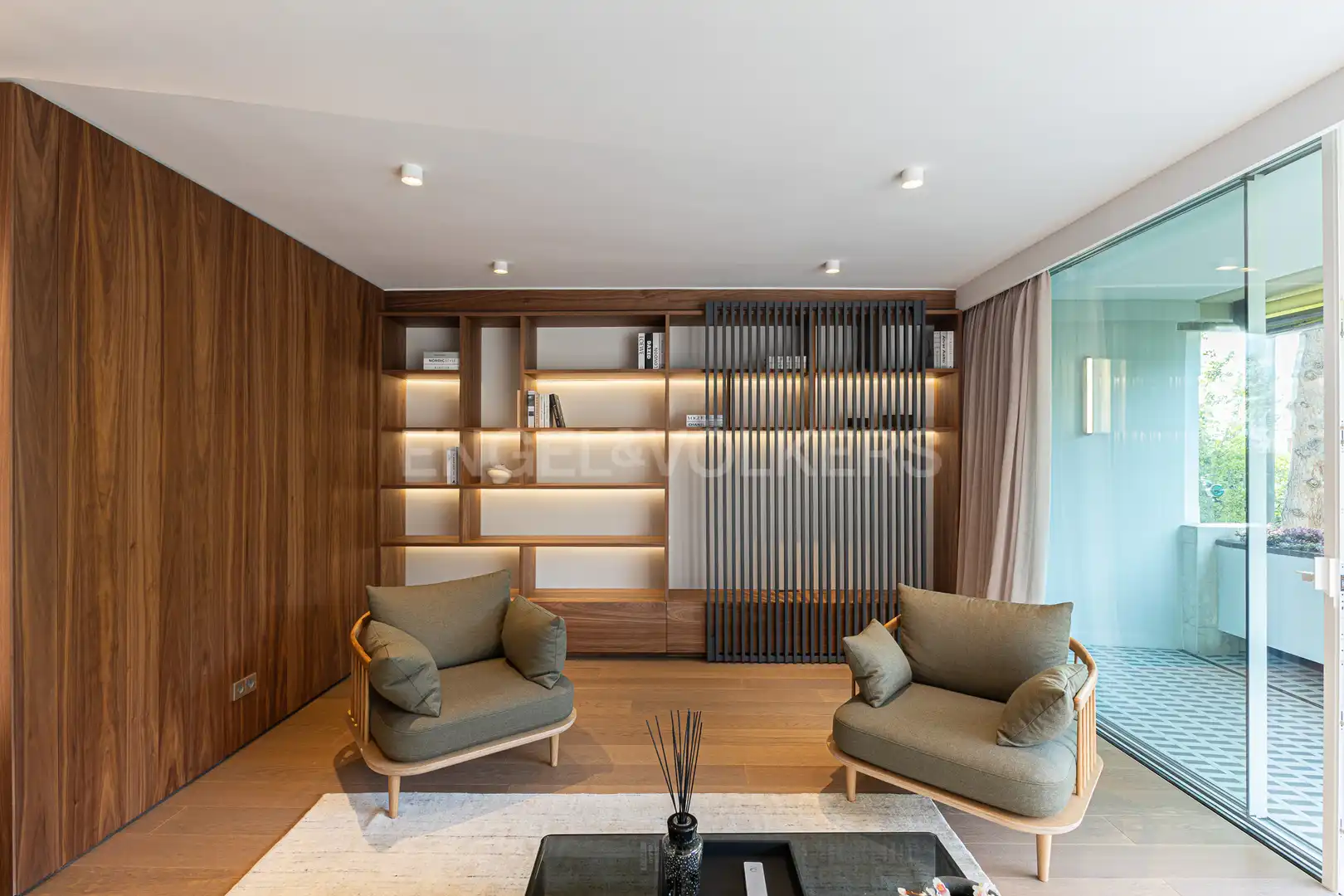 Sala de estar de Piso en venta en Barcelona con Aire acondicionado, Calefacción y Parquet