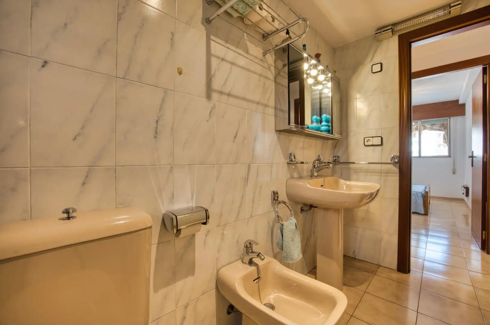 Bathroom of Flat for sale in Alicante / Alacant  with Air Conditioner, Private garden and Balcony