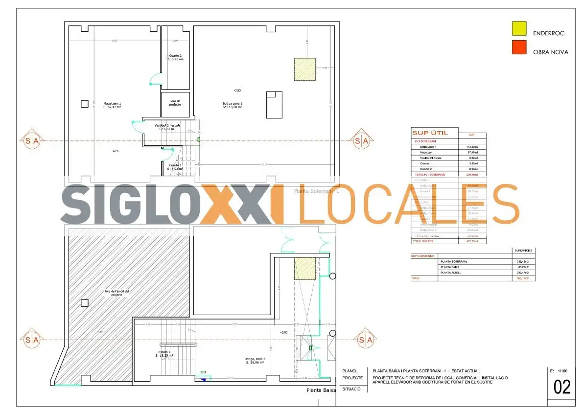 Business premises to rent in TRAVESSERA DE GRACIA, imagen 63