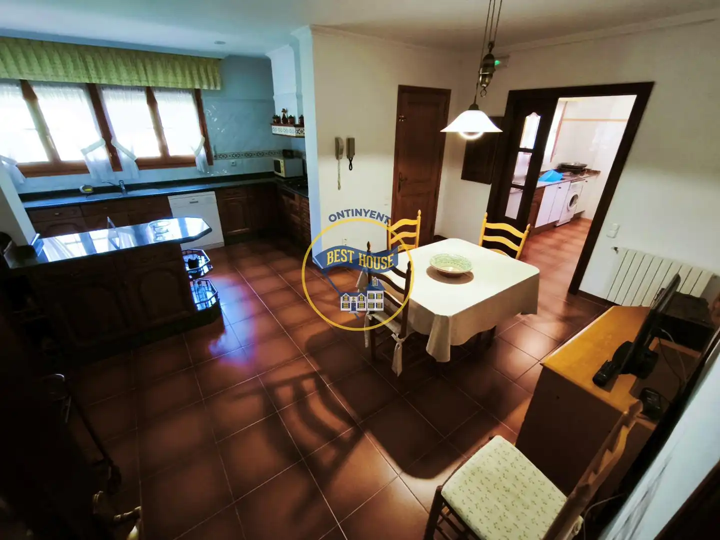 Cocina de Casa o chalet en venta en Ontinyent con Aire acondicionado, Calefacción y Jardín privado