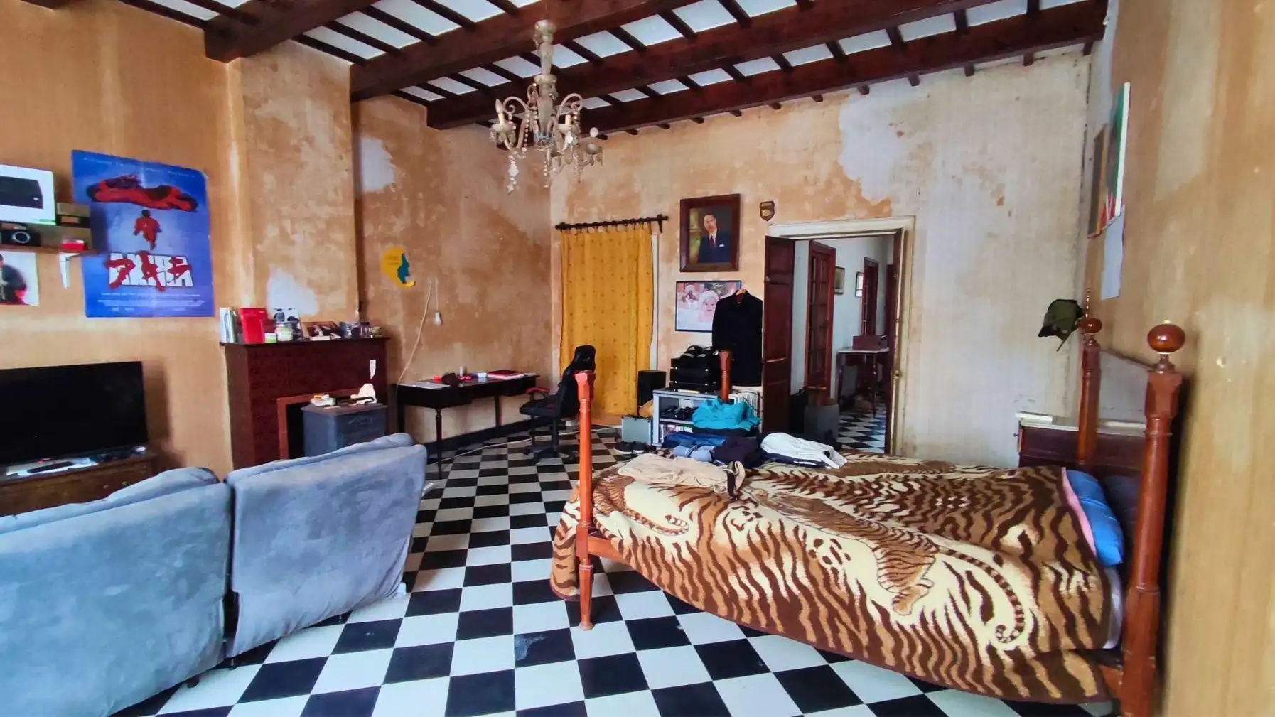 Sala d'estar de Finca rústica en venda en Maó - Mahón amb Jardí privat, Terrassa i Traster