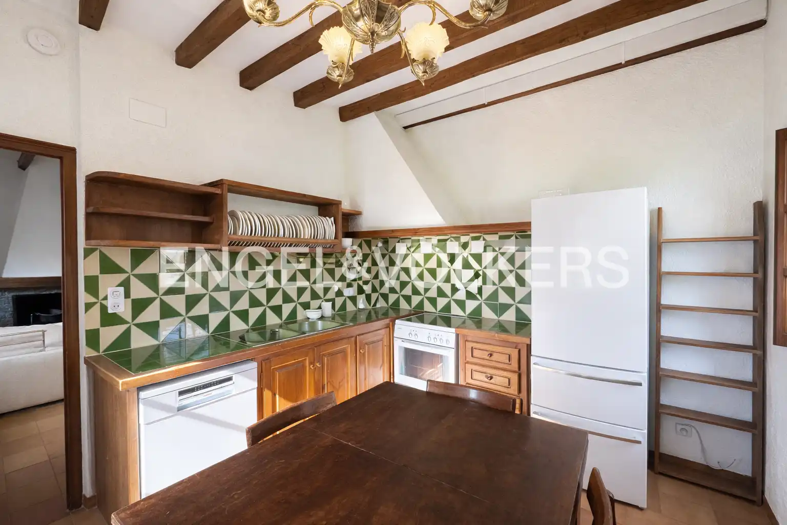 Cocina de Casa o chalet en venta en Rupit i Pruit con Calefacción