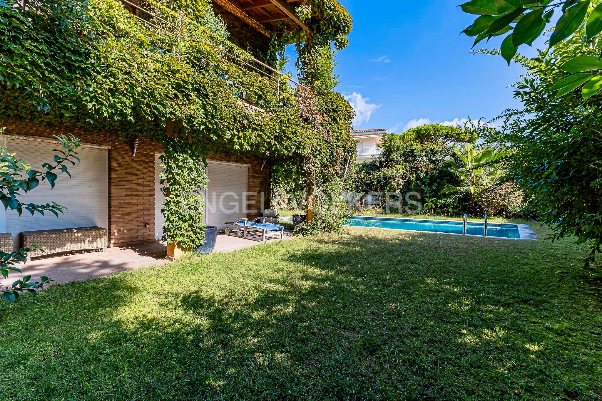 Jardín de Casa o chalet en venta en Cabrils con Aire acondicionado, Calefacción y Jardín privado