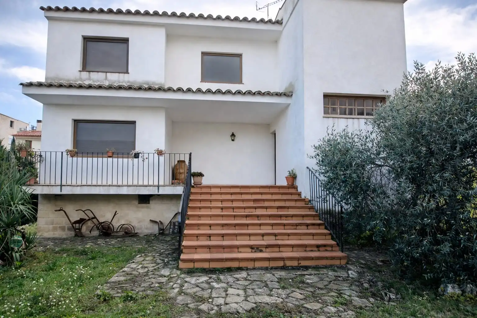 Vista exterior de Casa o xalet en venda en Calaceite amb Calefacció, Jardí privat i Terrassa