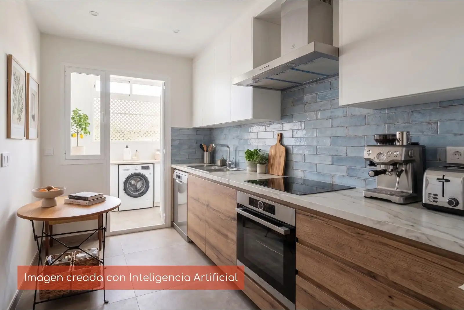 Cocina de Piso en venta en Benalmádena con Aire acondicionado, Terraza y Amueblado