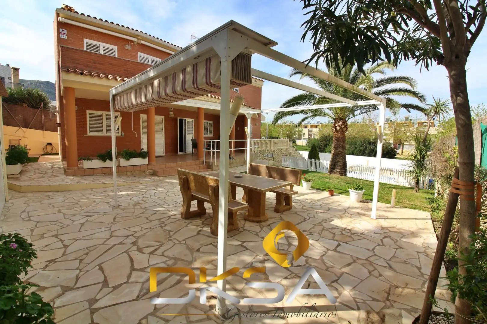 Terrassa de Casa o xalet en venda en Oropesa del Mar / Orpesa amb Aire condicionat, Jardí privat i Terrassa
