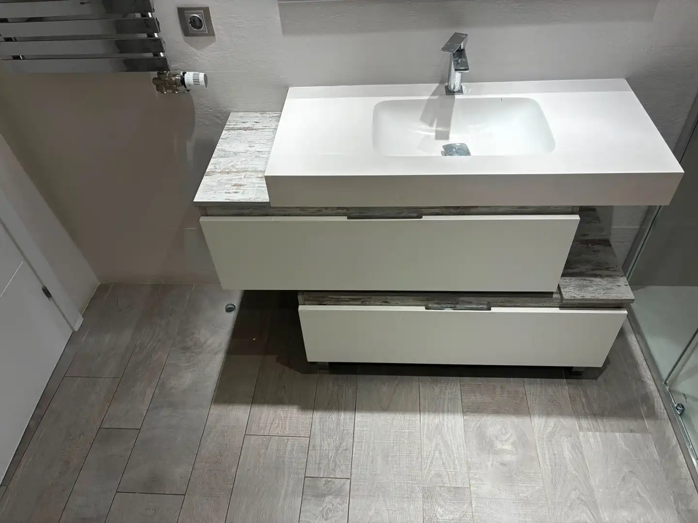 Badezimmer von Wohnung zur Miete in Zaragoza mit Heizung, Möbliert und Ofen