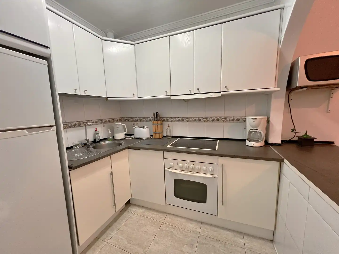 Cuina de Apartament en venda en Mijas amb Aire condicionat i Piscina comunitària
