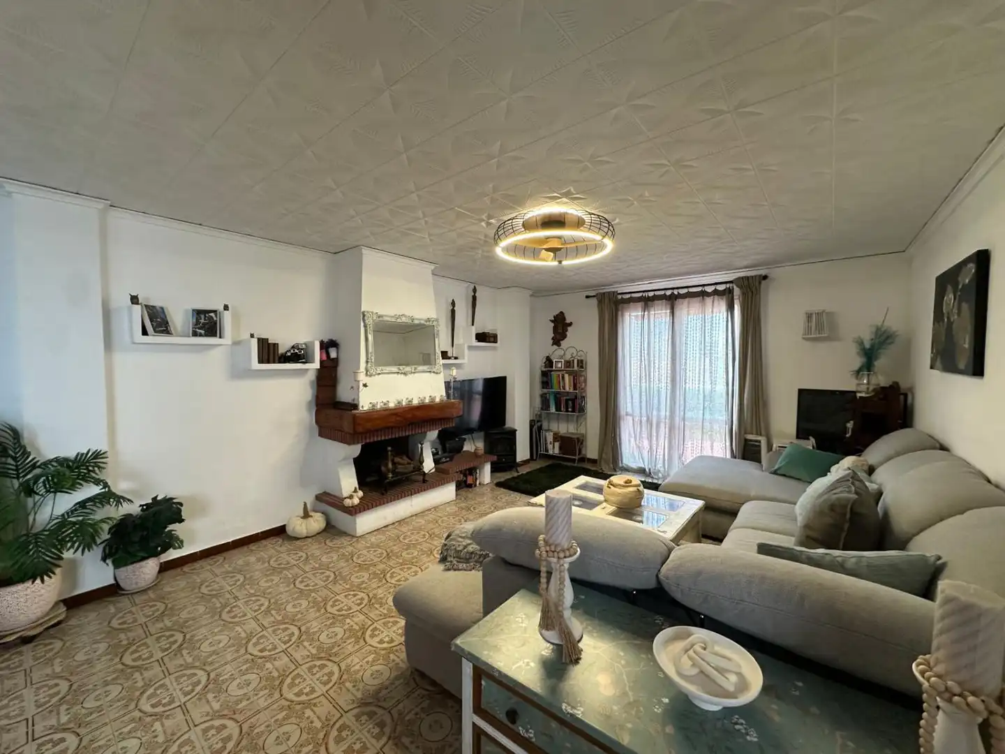 Living room of Attic for sale in Benicasim / Benicàssim  with Air Conditioner and Terrace