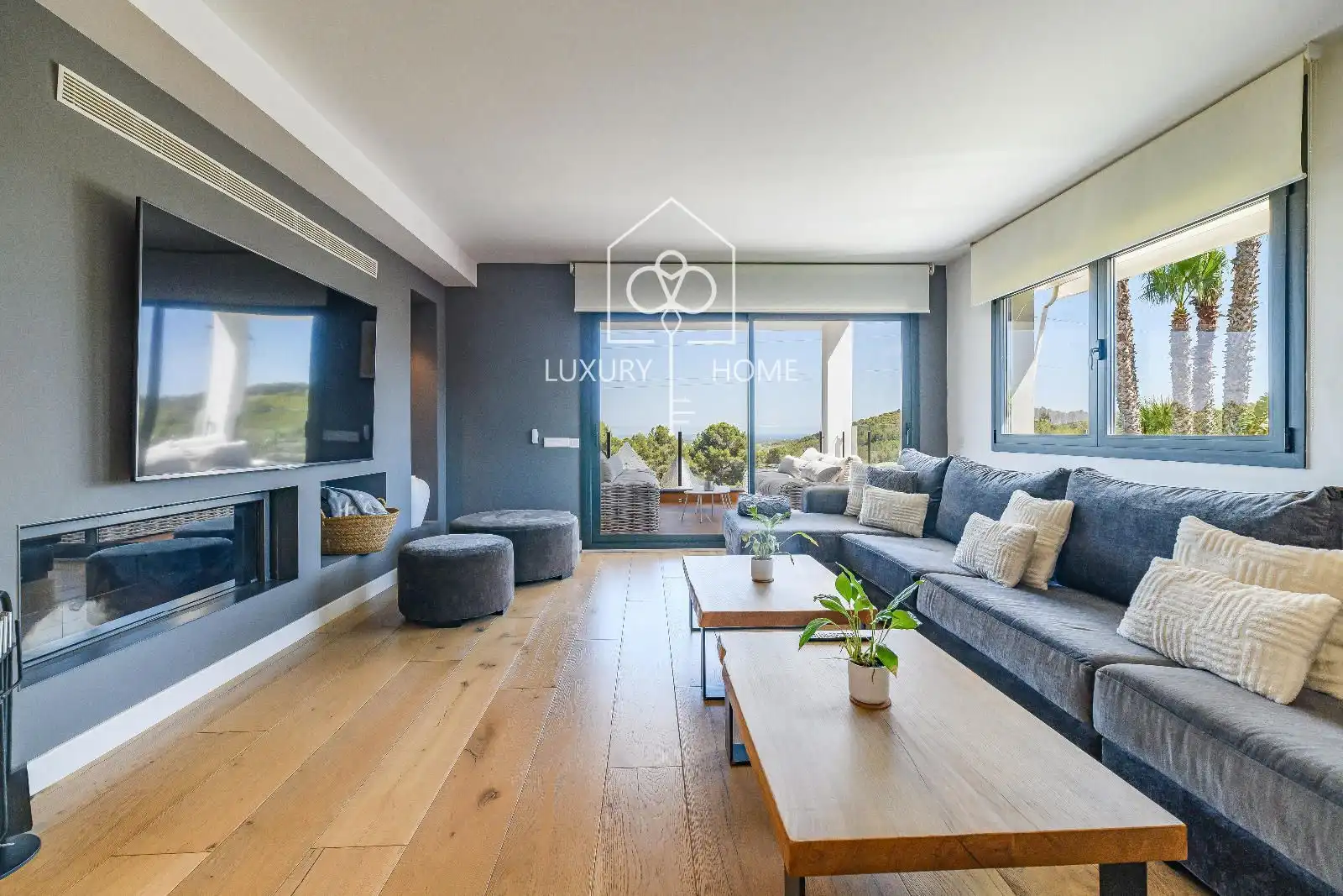 Sala de estar de Casa o chalet en venta en Gavà con Aire acondicionado, Calefacción y Terraza