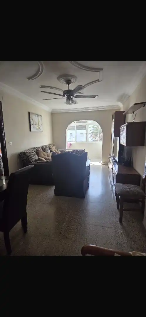 Living room of Flat for sale in Chiclana de la Frontera  with Furnished, Oven and Washing machine