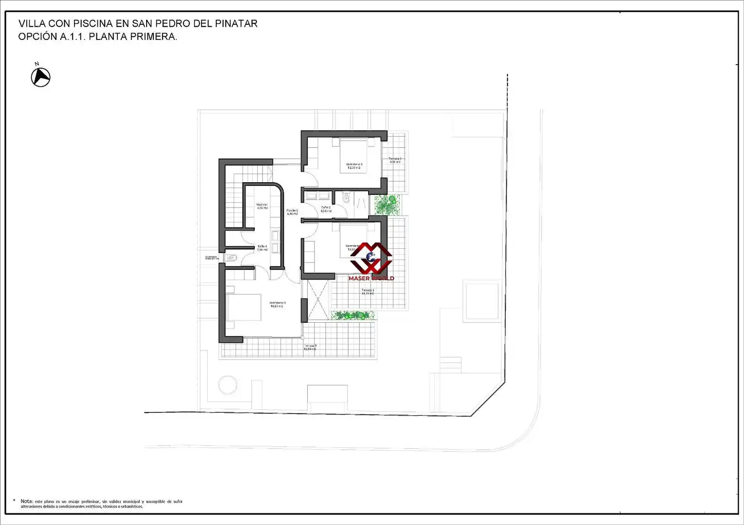 Villa mit Pool zum Verkauf in San Pedro del Pinatar, imagen 39