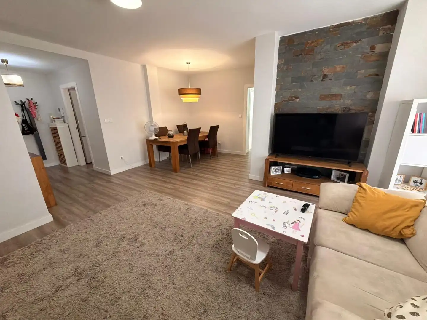 Living room of Flat for sale in Cartagena  with Air Conditioner and Furnished