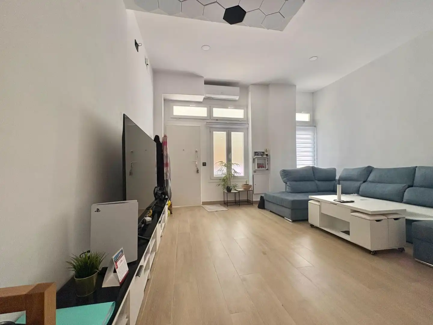Wohnzimmer von Wohnung zum Verkauf in Málaga mit Klimaanlage und Möbliert
