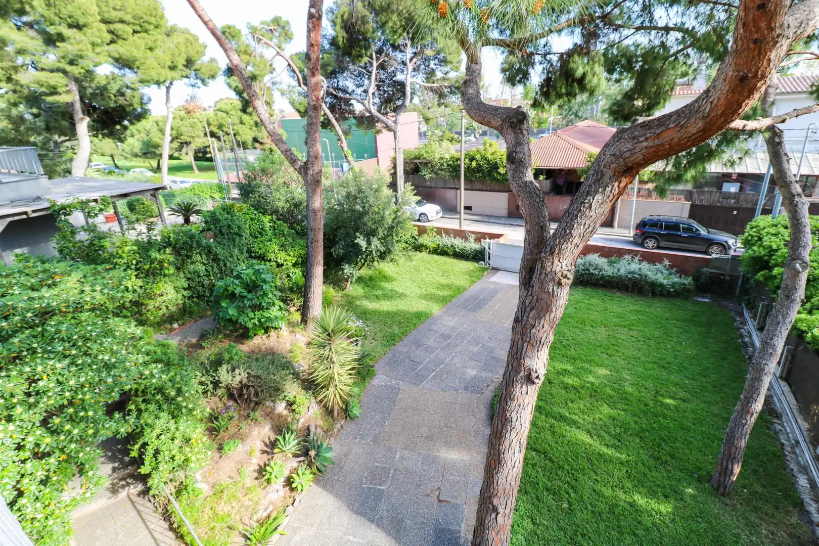 Jardí de Casa o xalet en venda en Castelldefels amb Aire condicionat, Calefacció i Parquet