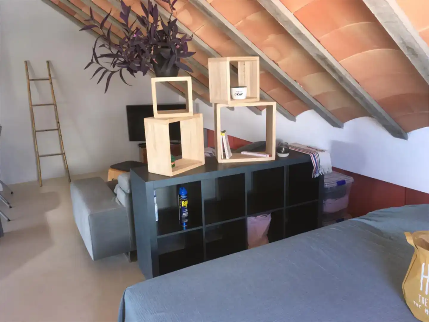 Living room of Flat for rent in Daimús  with Air Conditioner, Furnished and Washing machine