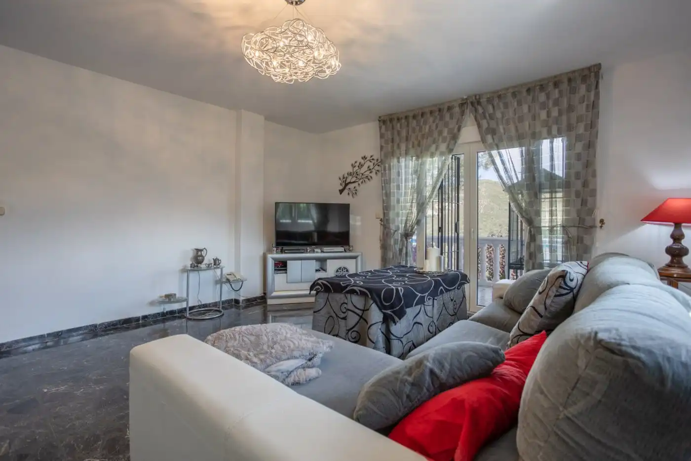 Sala de estar de Casa o chalet en venta en Dúdar con Aire acondicionado, Calefacción y Jardín privado