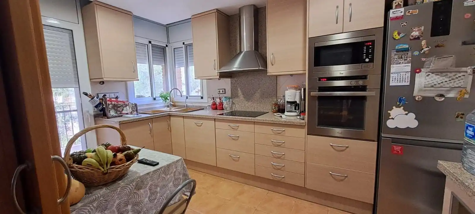 Cocina de Casa o chalet en venta en Vallirana con Aire acondicionado, Calefacción y Terraza