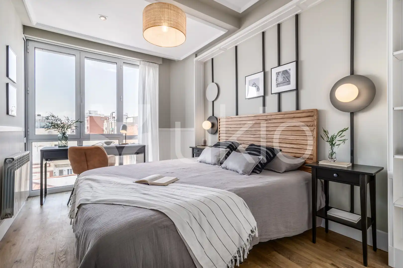 Bedroom of Duplexes for rent in Madrid  with Air Conditioner, Heating and Furnished
