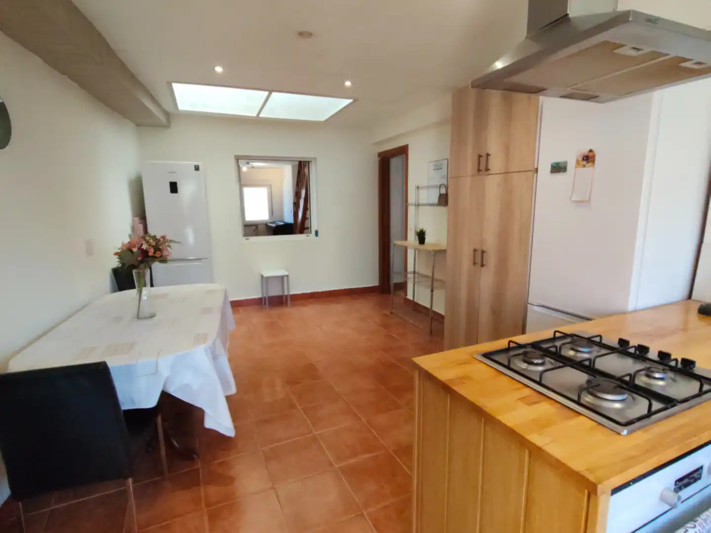 Cuina de Casa o xalet en venda en El Campillo (Valladolid) amb Calefacció, Moblat i Forn