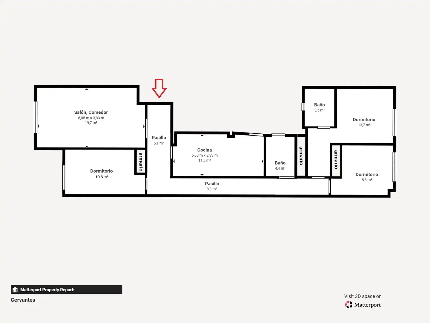 Penthouse with terrace for sale in Calle Cervantes, imagen 29