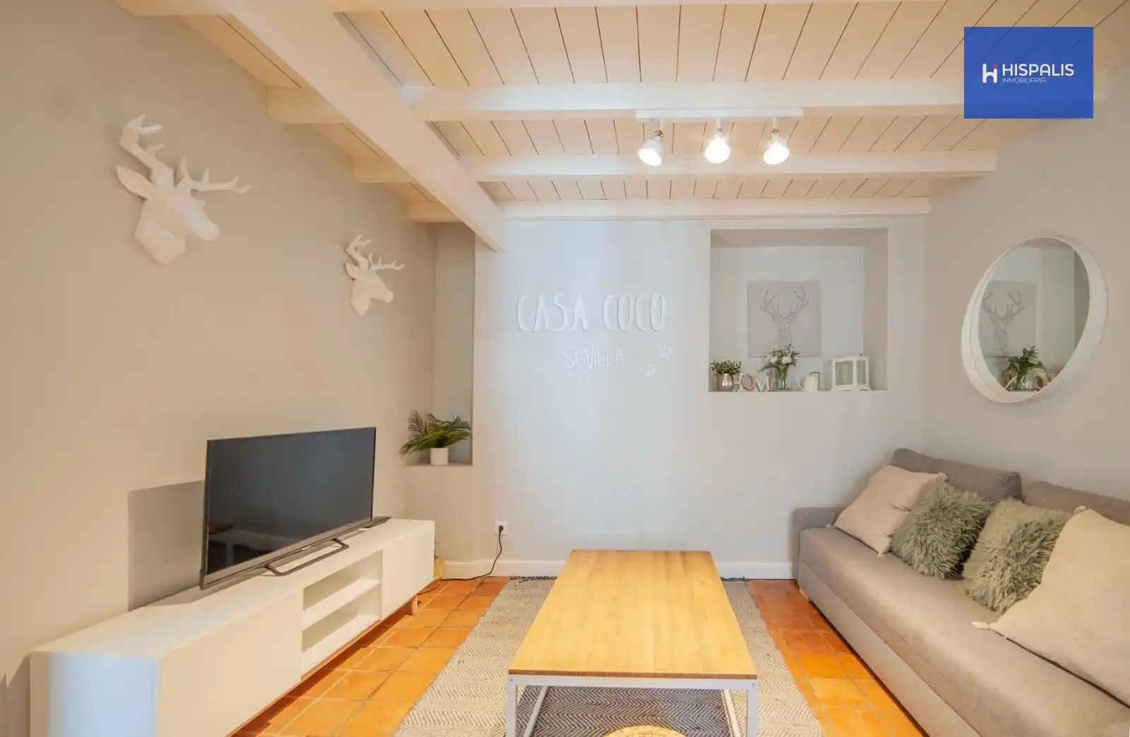 Sala de estar de Loft en venta en Casco Antiguo