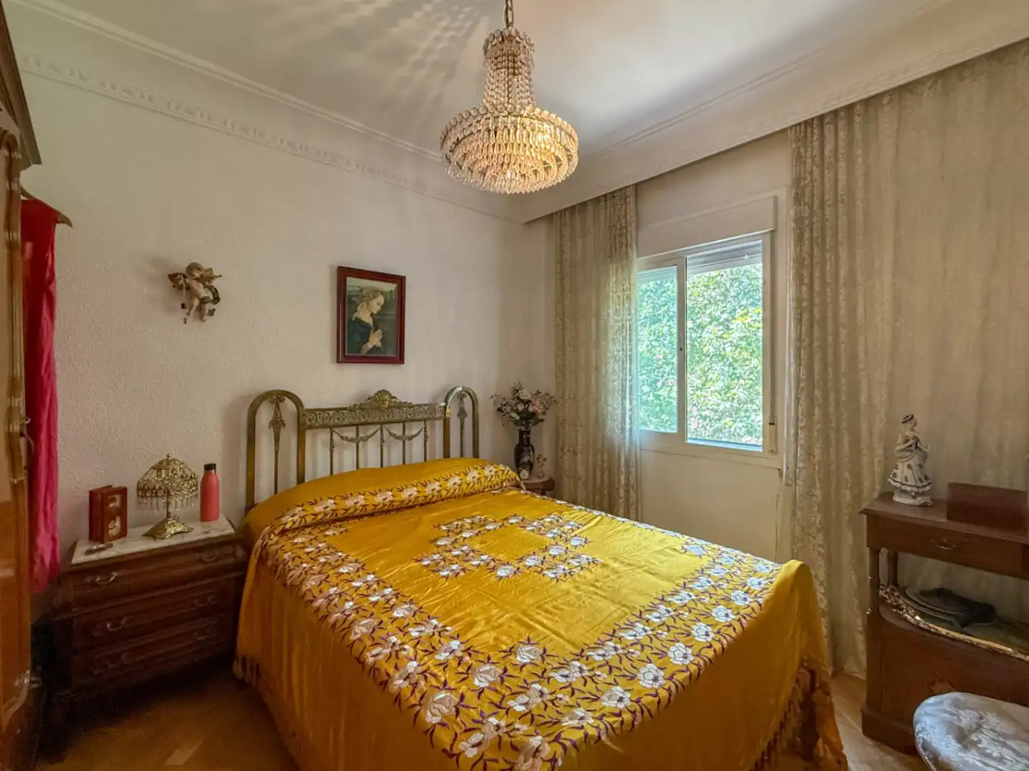 Bedroom of Flat for sale in Madrid  with Air Conditioner, Heating and Terrace