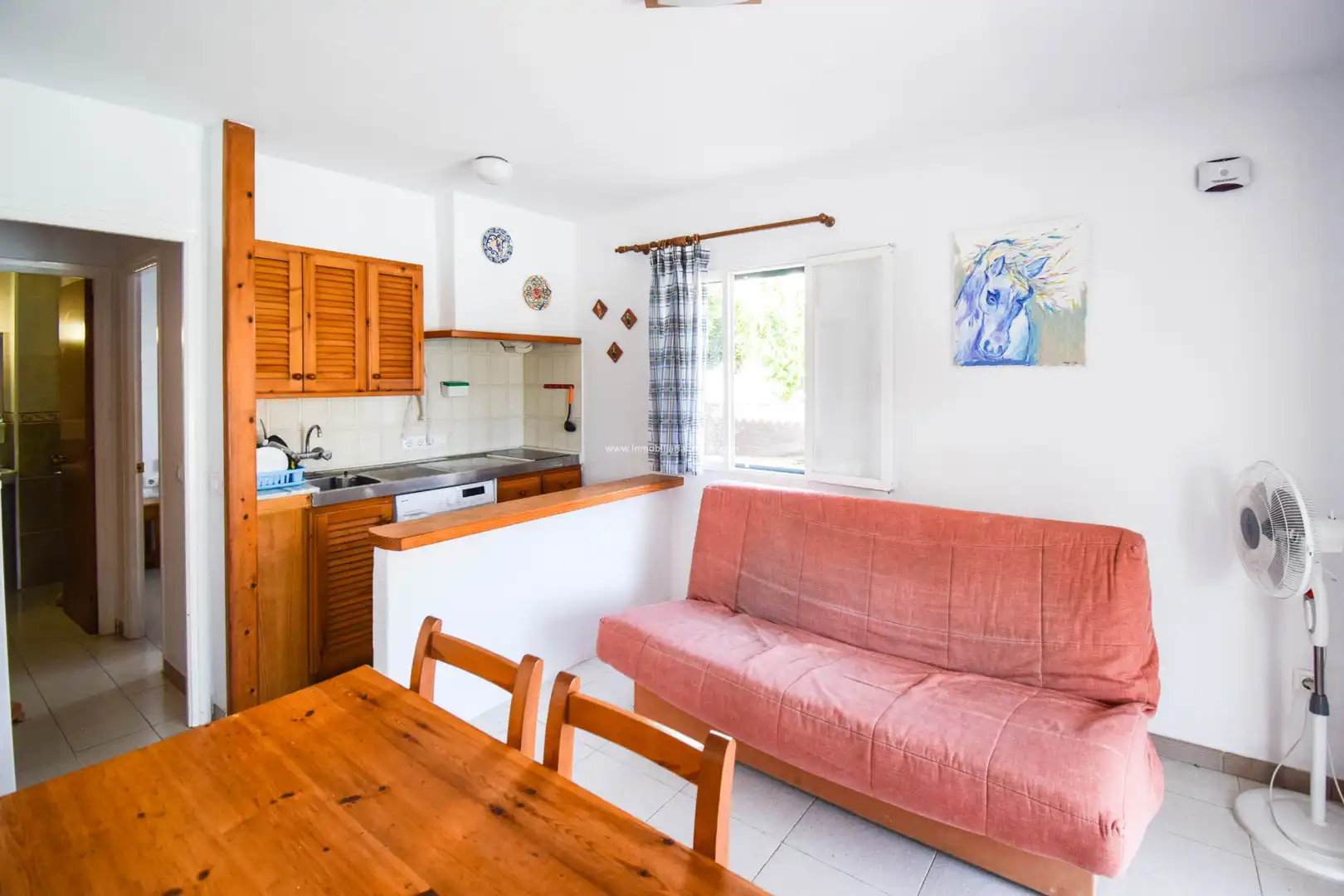 Cocina de Apartamento en venta en Ciutadella de Menorca con Aire acondicionado, Terraza y Amueblado