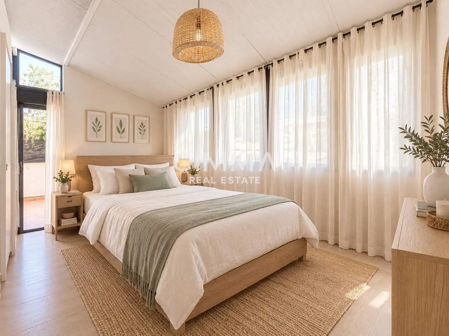 Schlafzimmer von Erdgeschoss zum Verkauf in Villajoyosa / La Vila Joiosa mit Privatgarten, Terrasse und Schwimmbad