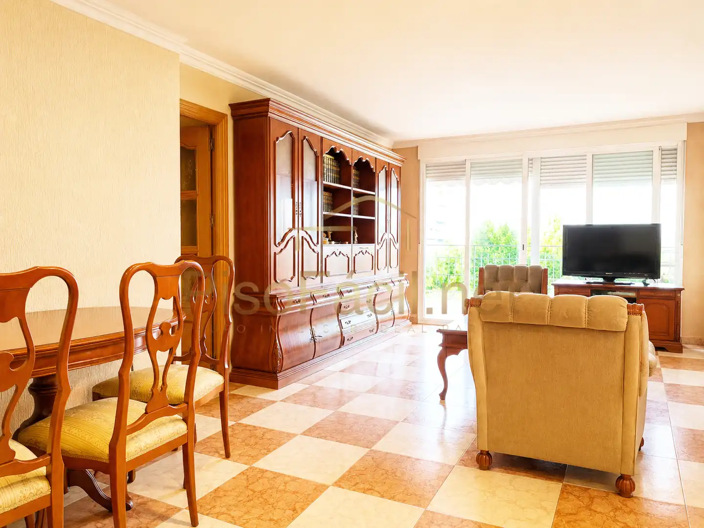 Sala de estar de Piso en venta en Móstoles con Calefacción y Piscina comunitaria