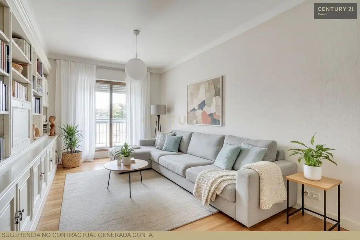 Sala de estar de Apartamento en venta en Donostia - San Sebastián 