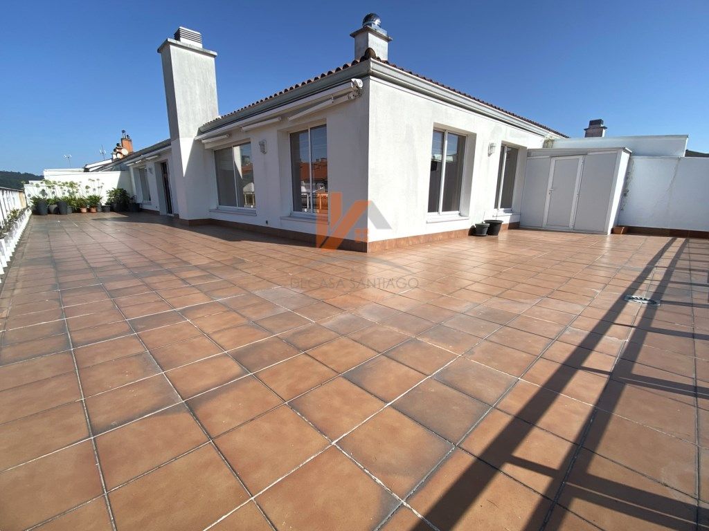 Terrace of Attic to rent in Santiago de Compostela 