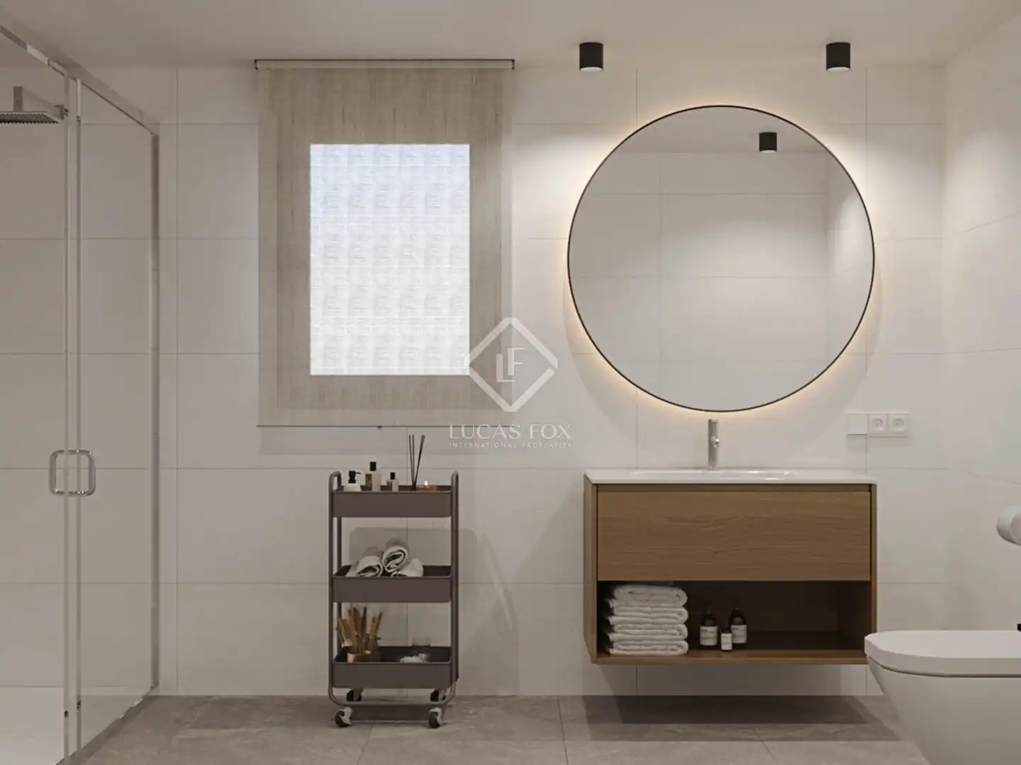 Baño de Casa o chalet en venta en Las Rozas de Madrid con Calefacción, Jardín privado y Terraza