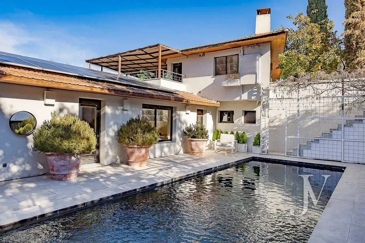 Vista exterior de Casa o chalet en venta en Ciudalcampo con Aire acondicionado, Calefacción y Jardín privado
