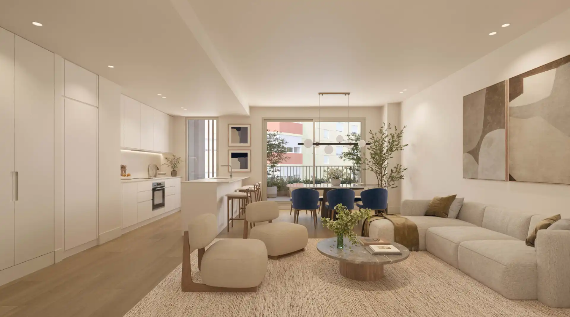 Neubau-Wohnung mit Pool zum Verkauf in Chamartín, imagen 4