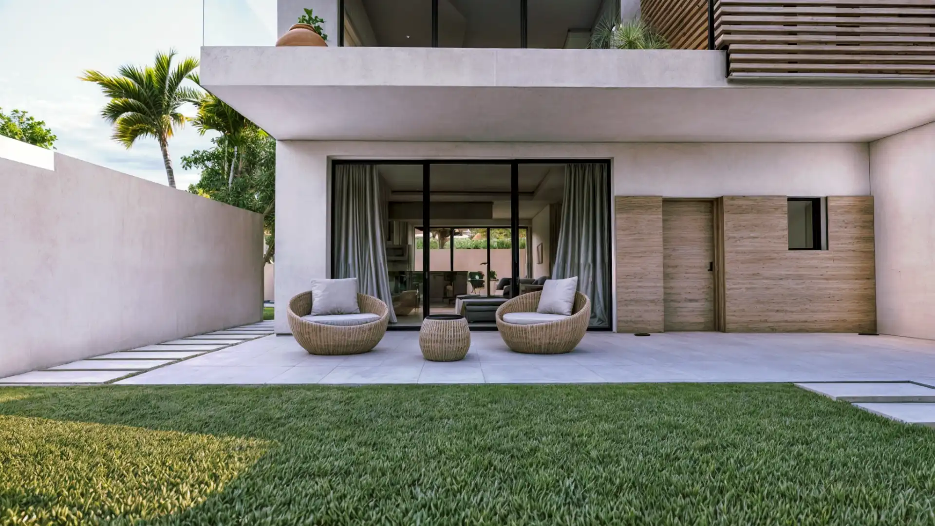 Terraza de Casa adosada en venta en Estepona con Aire acondicionado, Jardín privado y Terraza