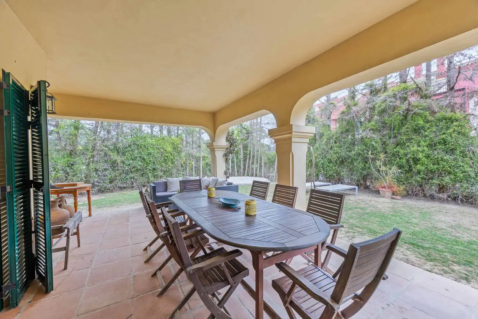 Terrassa de Casa adosada en venda en Sotogrande amb Jardí privat, Terrassa i Piscina