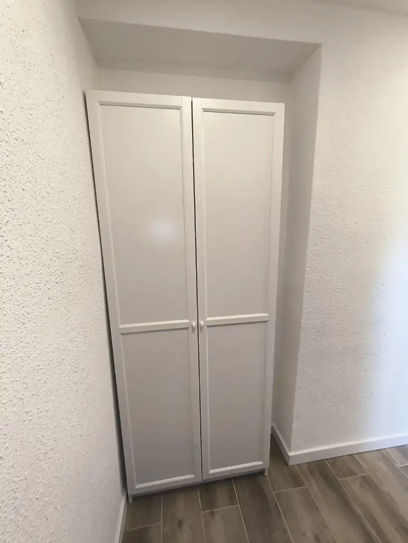 Bedroom of Flat for share in Madrid  with Heating, Furnished and Washing machine