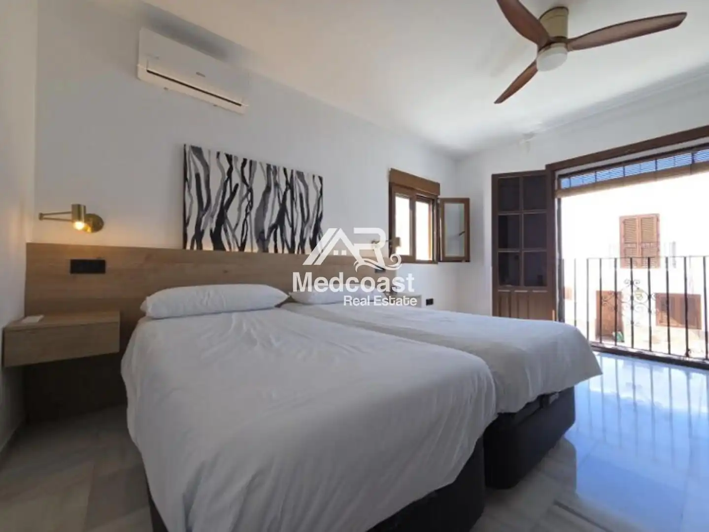 Schlafzimmer von Maisonette zum Verkauf in Vera mit Klimaanlage, Terrasse und Schwimmbad
