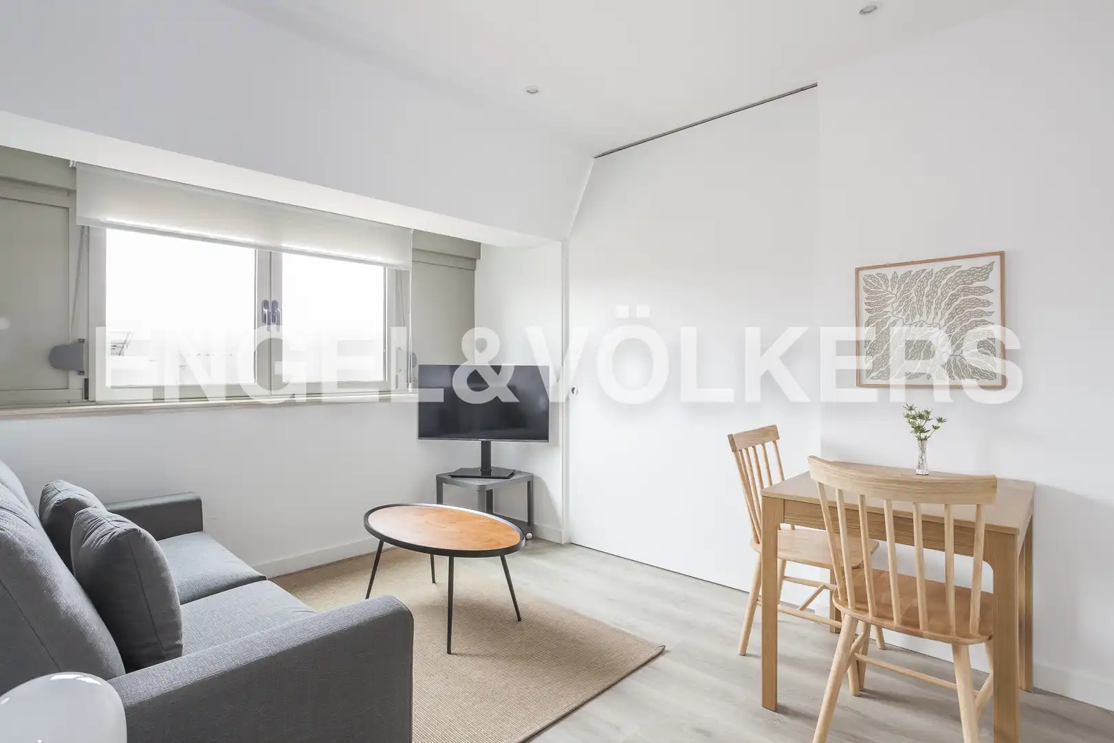 Sala de estar de Piso de alquiler en Chamartín