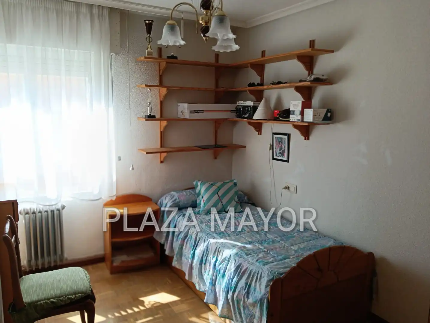 Sala de estar de Piso en venta en Salamanca con Calefacción, Parquet y Amueblado