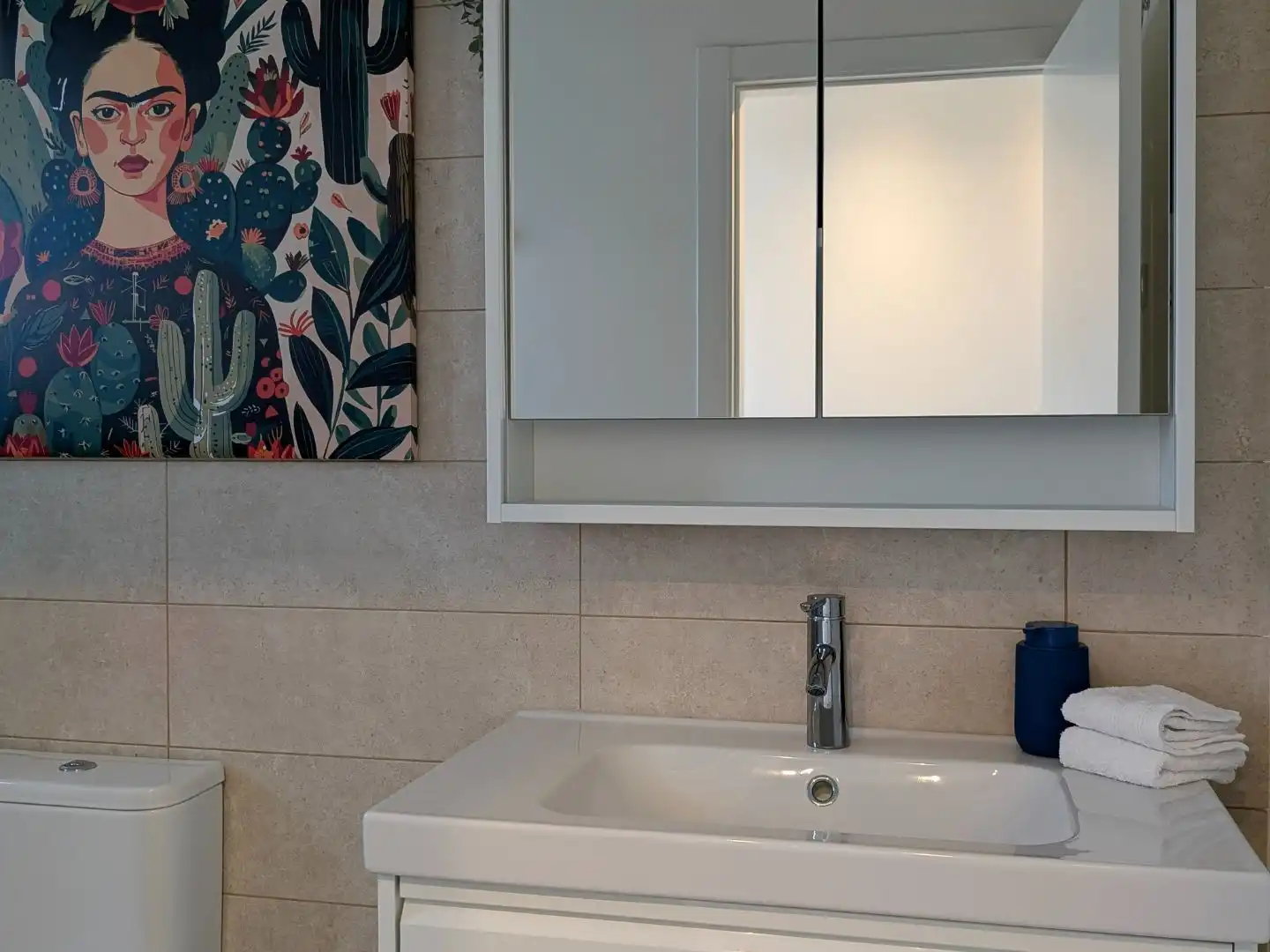 Bany de Apartament de lloguer en Costa Natura