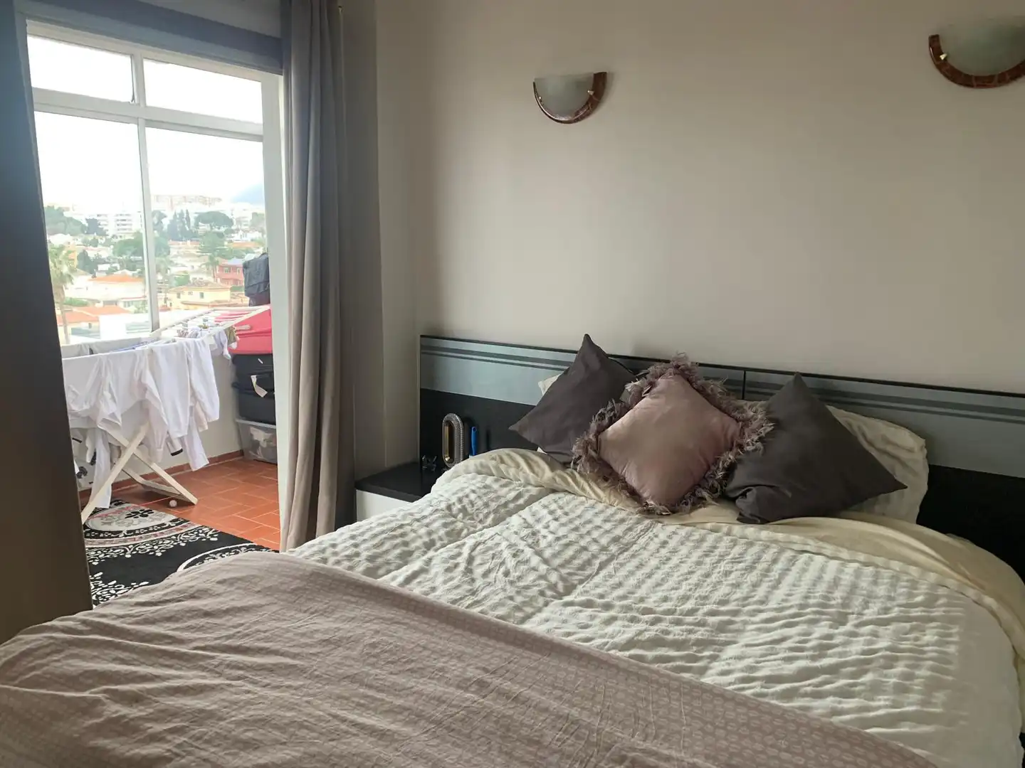 Bedroom of Flat for sale in Benalmádena  with Terrace, Furnished and Balcony