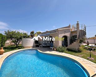 Exterior view of House or chalet for sale in Els Poblets  with Air Conditioner, Heating and Private garden