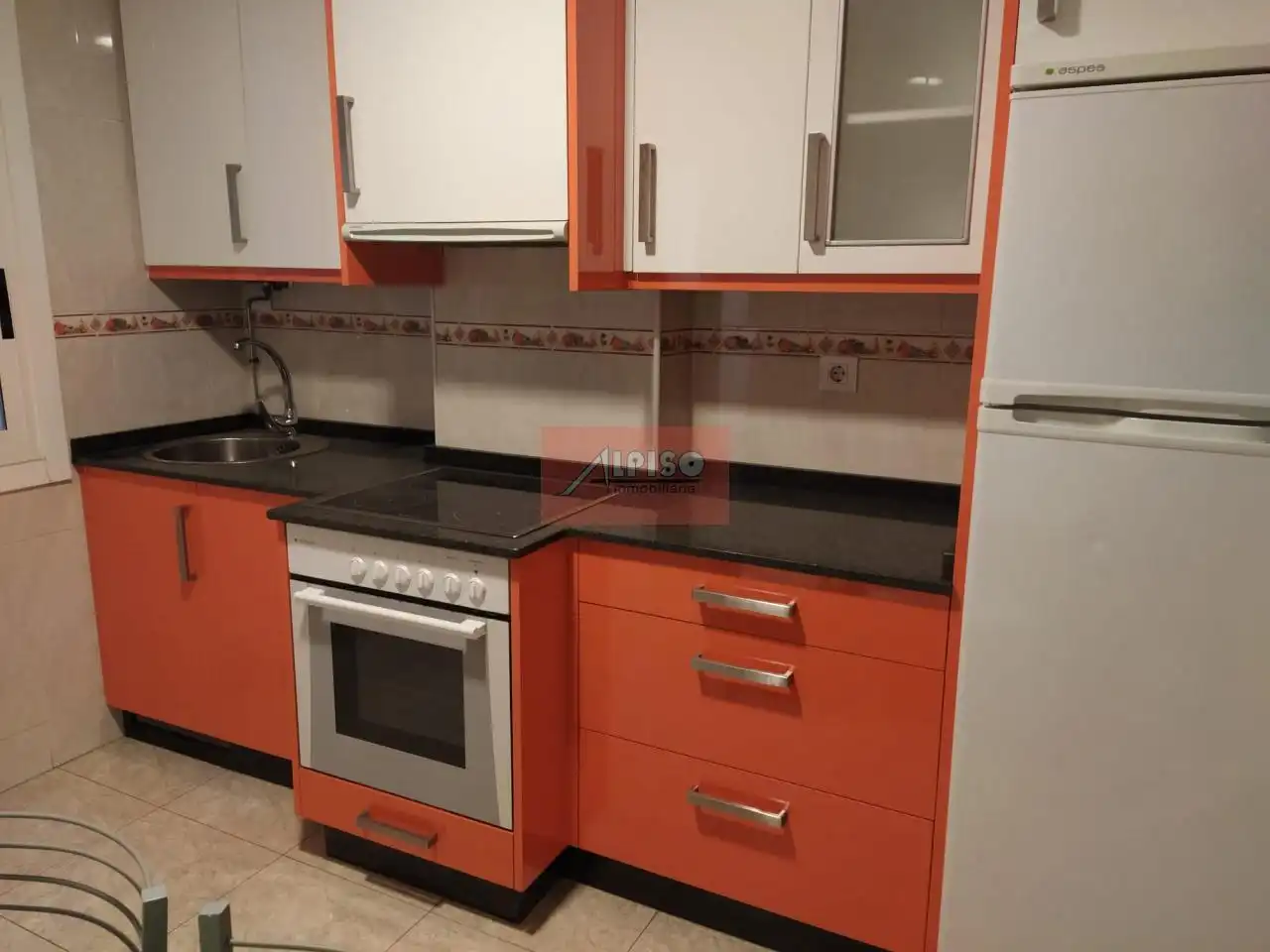 Cocina de Piso de alquiler en Ourense Capital  con Calefacción, Amueblado y Balcón