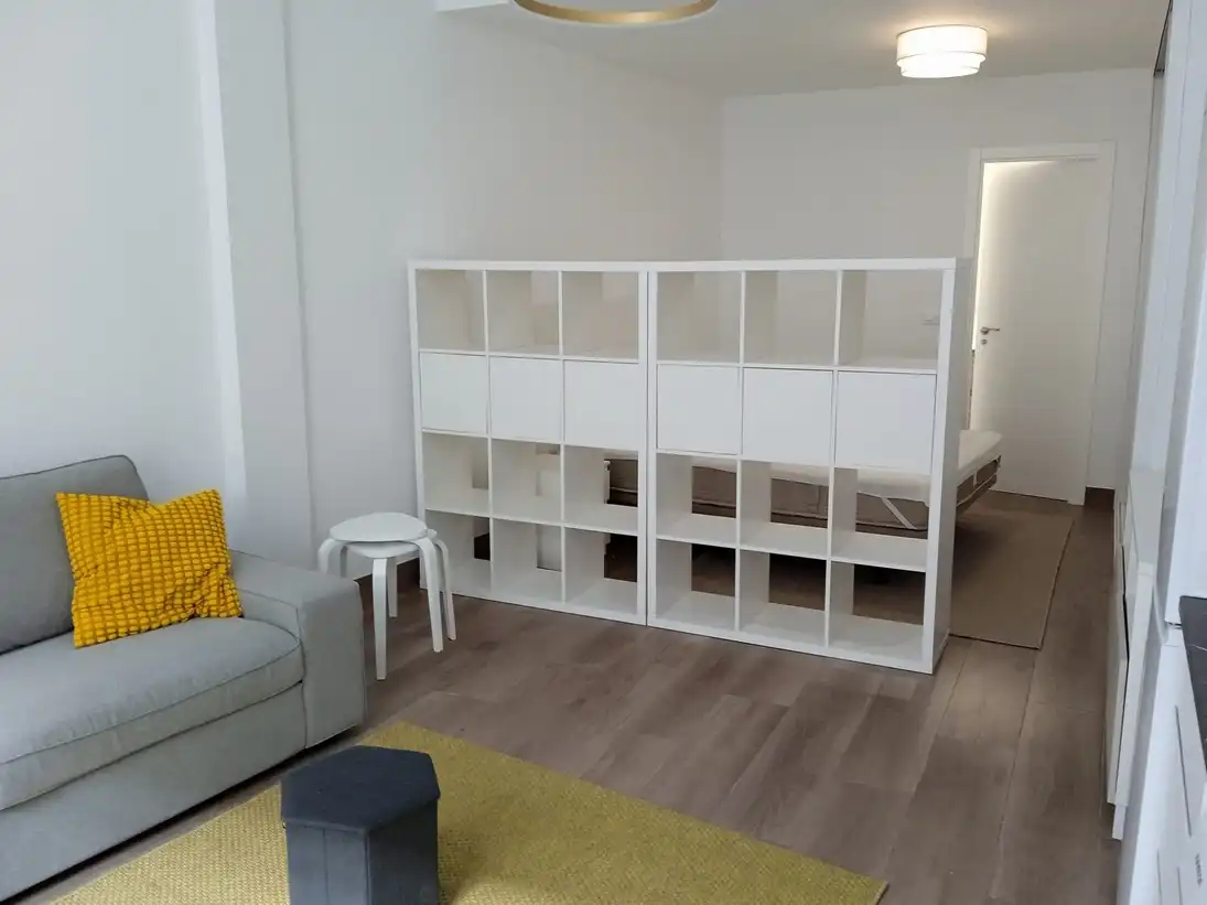 Living room of Ground floor for sale in Madrid  with Heating, Furnished and Washing machine